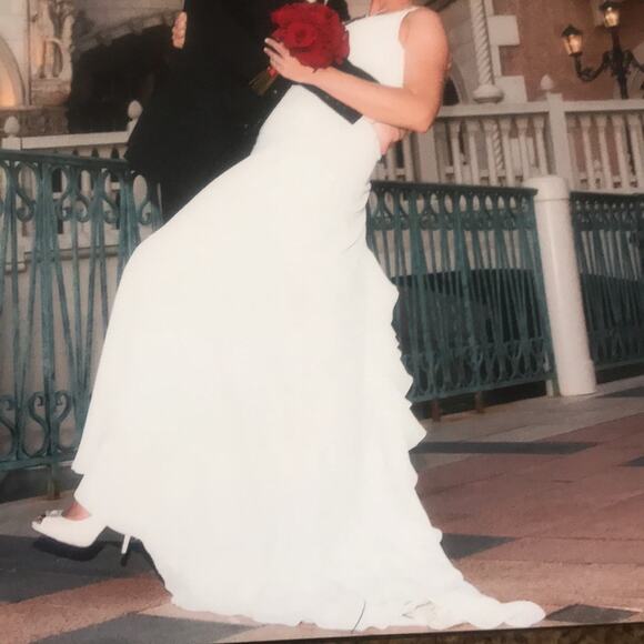 GALINA Wedding Dress Size 8 - Picture 6 of 16